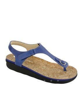 SAS Marina T-Strap Sandal Blue Size 8.5